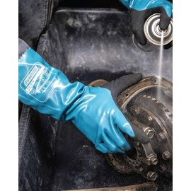 Ironclad CH-NTS-04-L Chemical Nitrile Supported Glove, Large