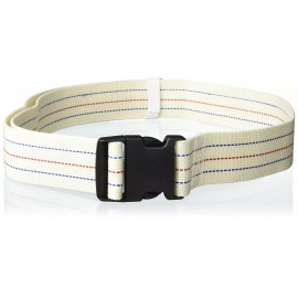 LiftAid Gait Belt for Patient Transfer & Walking with Plastic Buckle LiftAid Beige