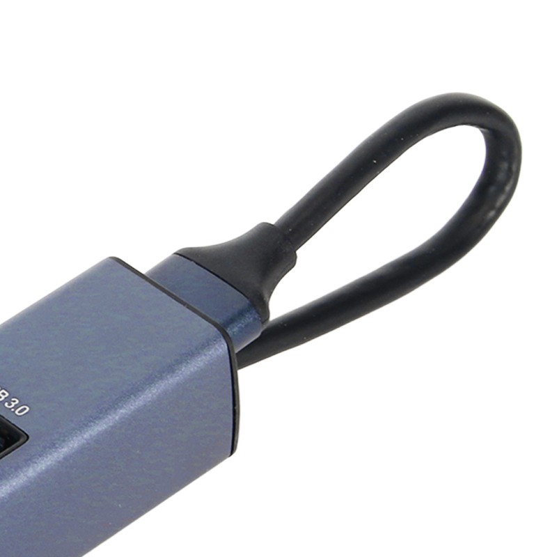 USB to Ethernet Adapter 4 Ports 100Mbps 5Gbps Aluminium Alloy