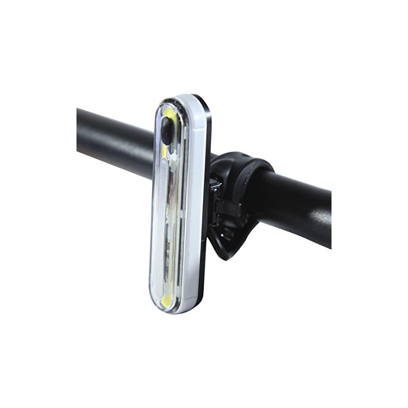 BENOTTO Luz Urbano Delantera USB 240Lumens (3.7V) 8xFunciones Negro JY-6085F