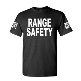 Cold Harbor Range Safety - Emergency Services Duty - Unisex Cotton T-Shirt (2XL, Black)