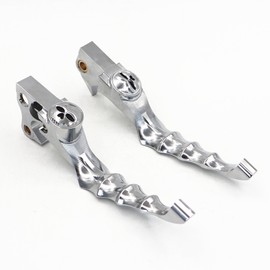 CBCTOC Motorcycle Brake Clutch Lever for Harley Sportster 883 1200 XL XR Iron Nightster 48 72（2004-2015）(Chrome)