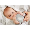 Boon Nursh Reusable Silicone Baby Bottle with Collapsible Silicone Pouch