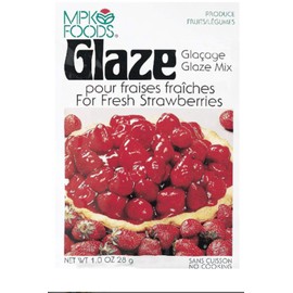 Glaze Mix Strawberry, MPK Foods, (6Count)