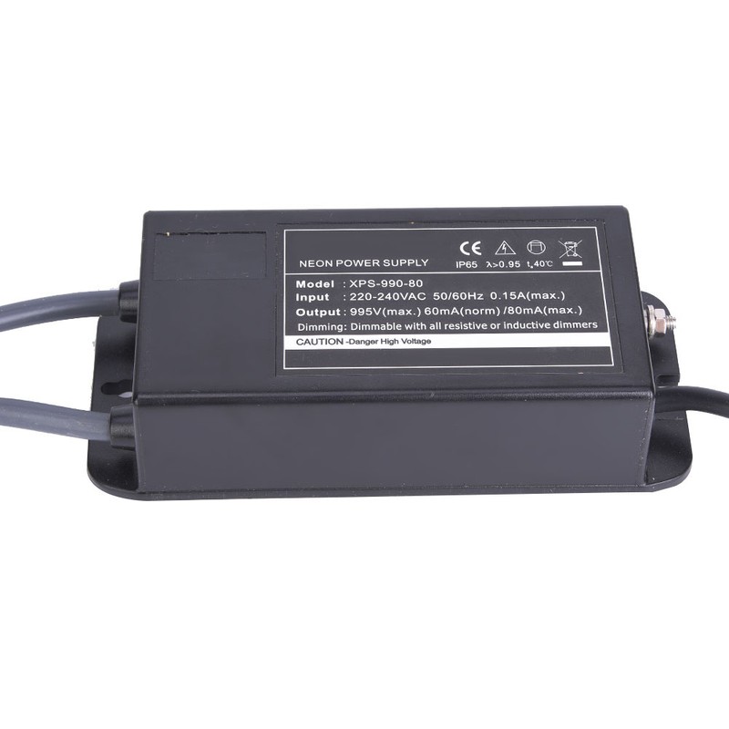XPS-990-80 Neon Light Electronic Transformer Neon Sign Power Supply 0.9KV