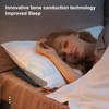 Pillow Speaker Bone Conduction Stereo, Mini Bluetooth5.3 Sleep Headphones with