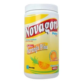 Novagon Polvo Sabor Naranja-piña 35 G, 1 Frasco 400 G                                                                                                 