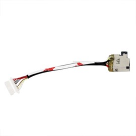 GinTai AC DC Power Jack Harness Cable for HP X360 13-4003dx 13-4005dx 13-4001 13-4001dx 13-4002dx 13-4193dx 13-4193nr 13-4194dx 13-4101dx 13-4102dx 13-4103dx 13t-4000 cto 801513-001 836109-YP1