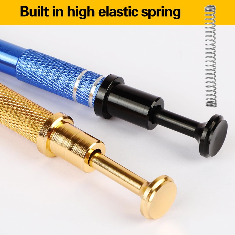 BACUTHY 2 Pack Jeweler's Pick Up Tool, Stainless Steel Piercing