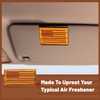 Car Air Freshener, Wood Air Freshener American US Flag Design,
