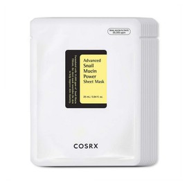 COSRX Snail Mucin Sheet Mask 25ml 10 Pack / COSRX Snail Mucin Sheet Mask 코스알엑스 스네일 뮤신 파워 시트 마스크 25ml 10팩
