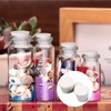 KINDPMA Pack of 22 Rubber Stoppers White Solid Rubber Stoppers