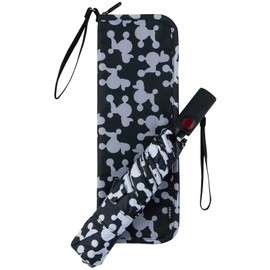 Knirps U.220 Folding Umbrella, DreyBlack
