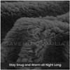 GC GAVENO CAVAILIA Teddy Bear Fleece Single Fitted Sheet -