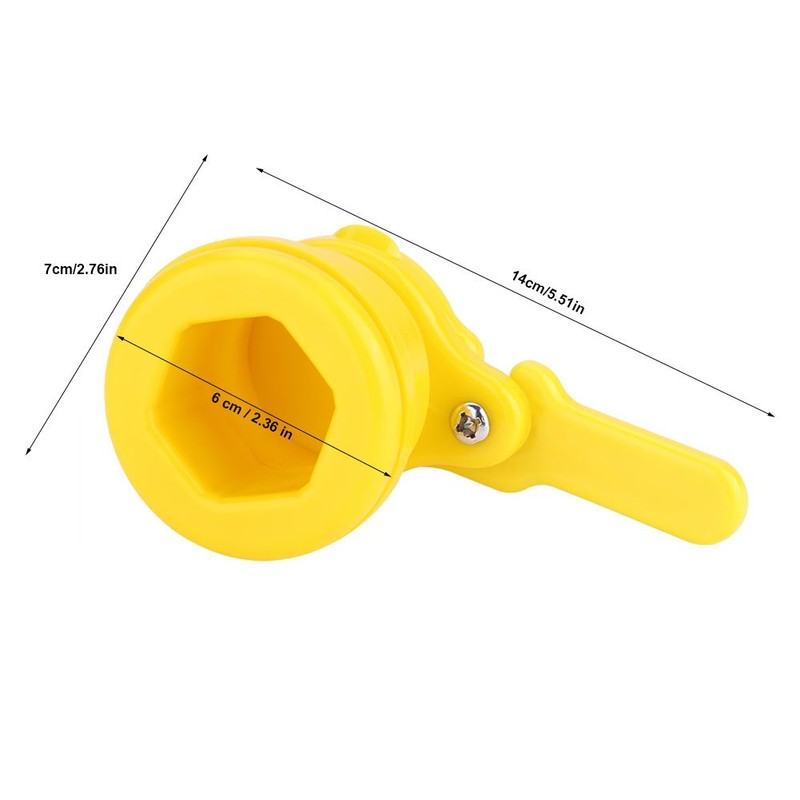 Fdit Honey Valve Tool Nylon Bee Honey Gate Tap Honey
