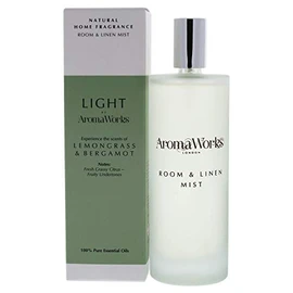 AromaWorks Light Range Lemongrass & Bergamot Room Mist