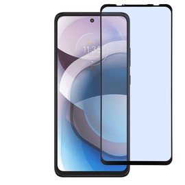 CELZEN - For Motorola One 5G, Moto One 5G UW /XT2075 - Full Adhesive Tempered Glass Screen Protector - Black