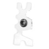 Clear Plastic Pool Billiard Cue Bridge Head Pool Stick Holder