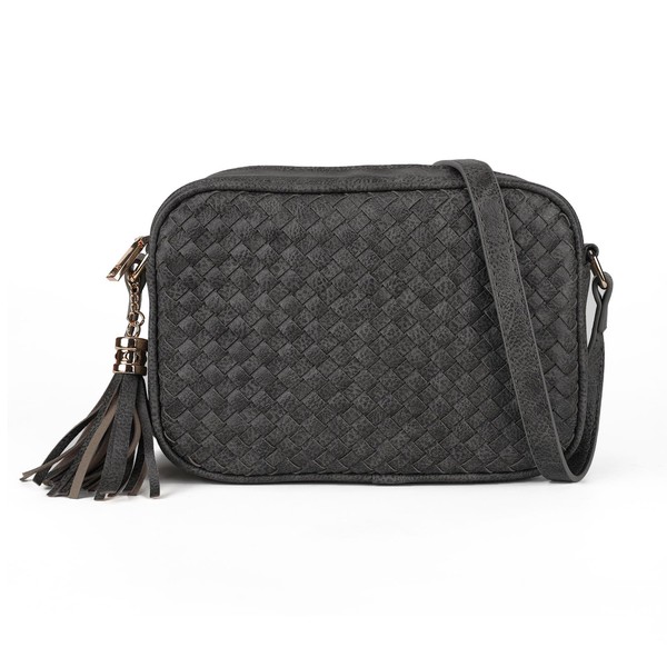 Gladdon Women's Small Shoulder Bag, Small Handbag, Elegant Braided Shoulder