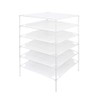 Growsun Sweater Drying Rack 6-Layer Stackable Mesh Cloth Dry Dyier,White