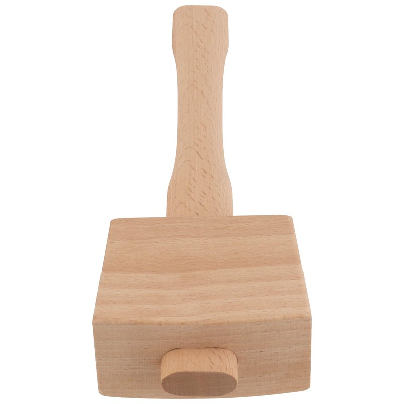 YUENPUN 2 PCS Wooden Mallet Carpentry, Beechwood Mallet, Woodworking Mallet