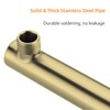 TRUSTMI Double Shower Head Manifold Splitter 2 Way Shower Arm