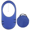 POWERTI Tennis Window Target Blue Portable Nylon Tennis Training Equipment