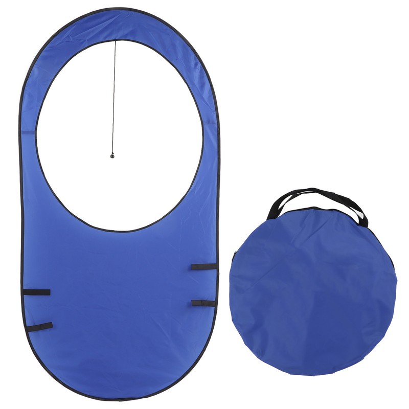 POWERTI Tennis Window Target Blue Portable Nylon Tennis Training Equipment