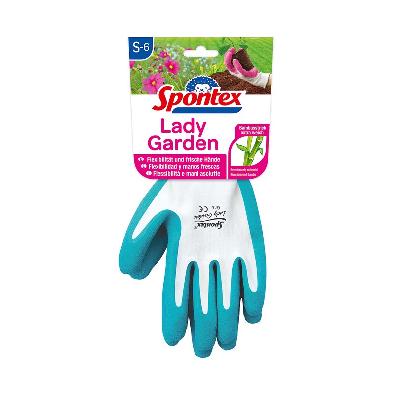 Spontex 12130146 Garden Gloves Lady Size 6 -6.5 (XS -