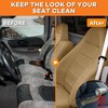 Kistrba Truck Seat Cover Fit for 1997-2000 Ford F-150, Tan