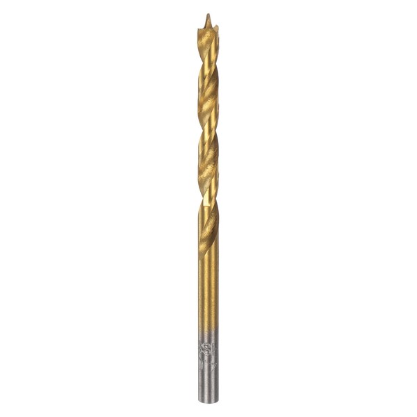 HARFINGTON Brad Point Drill Bit 4mm(5/32") Dia Straight Round Shank