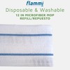 Flammi Semi-Disposable Microfiber Mop Pads Compatible with Shark S1000 S1000A