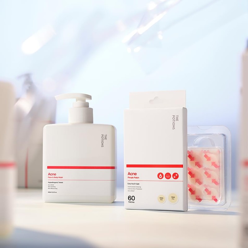 The Potions Acne Face & Body Wash