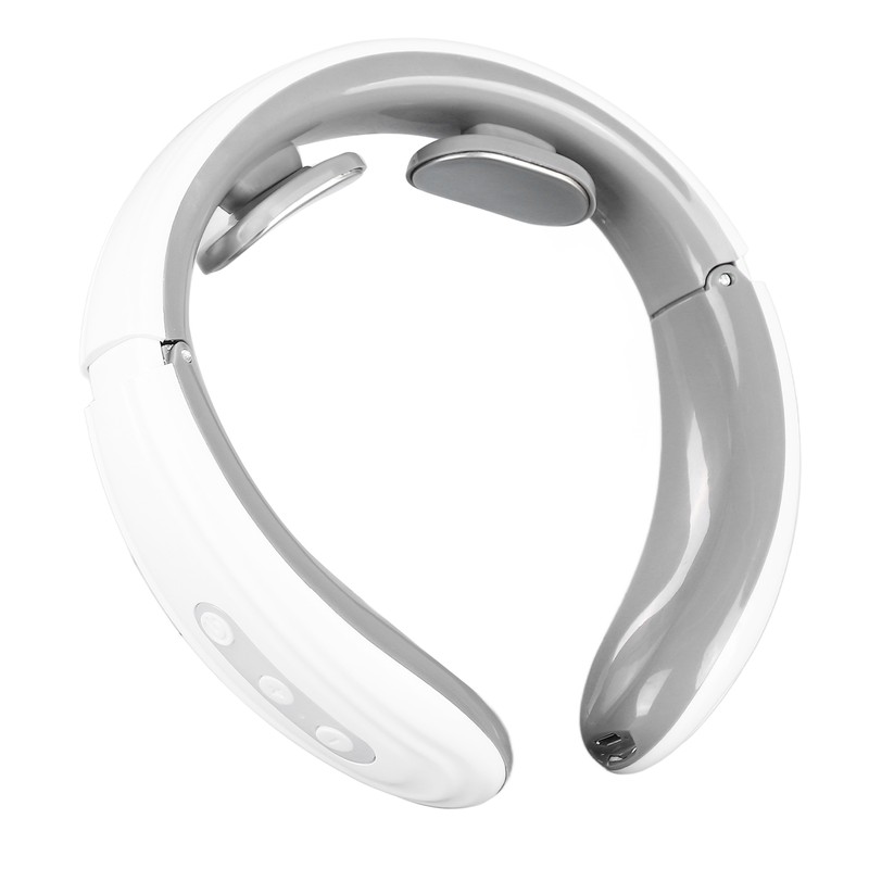 Electric Pulse Neck Massager Vibration Heat 3D Fitment Reduce Fatigue