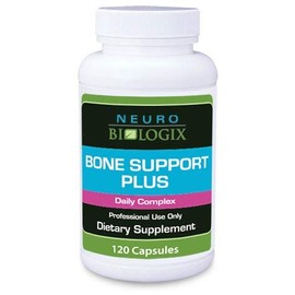 Neurobiologix Bone Support Plus, Calcium, Magnesium, Vitamin D3 K2 and Boron, Calcium Supplements for Women & Men, Supports Bone Strength & Mineral Absorption, Gluten Free, 120 Vegetarian Capsules