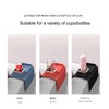 vodvob Couch Cup Holder Tray, Anti-Slip Silicone Sofa Armrest Tray,