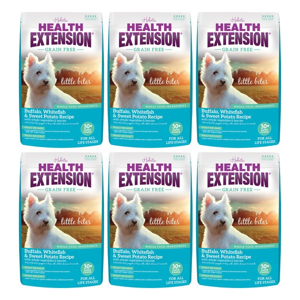 Health Extension Grain Free Buffalo & Whitefish Little Bites (1