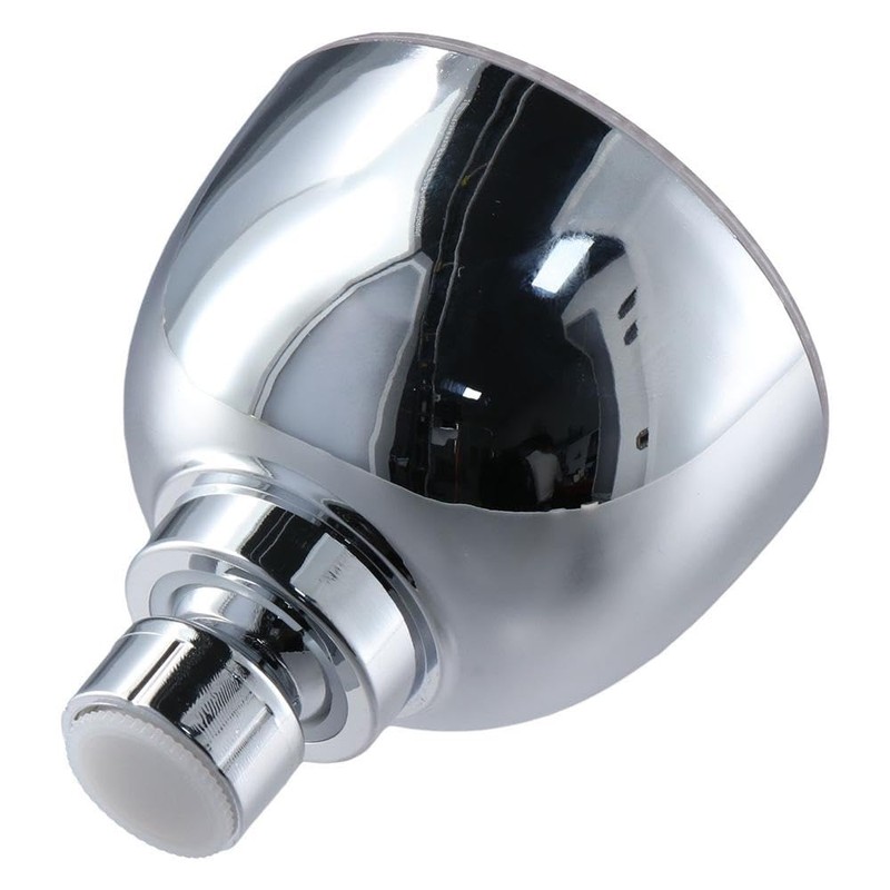 Urjumpea LED Shower Head, 7 Color Lights Automatically Change Fixed