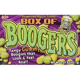 Box of Gummy Boogers (3.25 oz) 3 Boxes