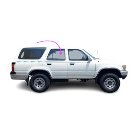 BAG Fits:1990 -95 Toyota 4 Runner Passenger Side Rear Right Door Window Glass/Bronze