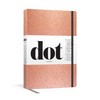 Dot Journal (Rose Gold): A dotted, blank journal for list-making,