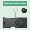M METERXITY 2-Pack Keyless Combination Lock, 4.3" Zinc Alloy Mechanical