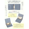 SUMIME Mini Wallet, Genuine Leather, Women's, Bi-Fold, Thin, Lightweight, Compact,