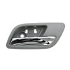 TRQ Dark Gray & Chrome Rear Inside Interior Door Handle