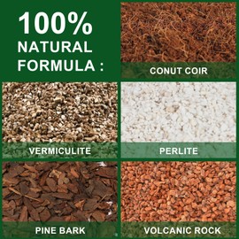 Doter Organic Desert Rose Potting Soil Mix for Healthy Growth 1qt - 100% Natural Potting Mix - Specially Formulated Nutrient-Rich Plant Soil for Desert Rose Plant.