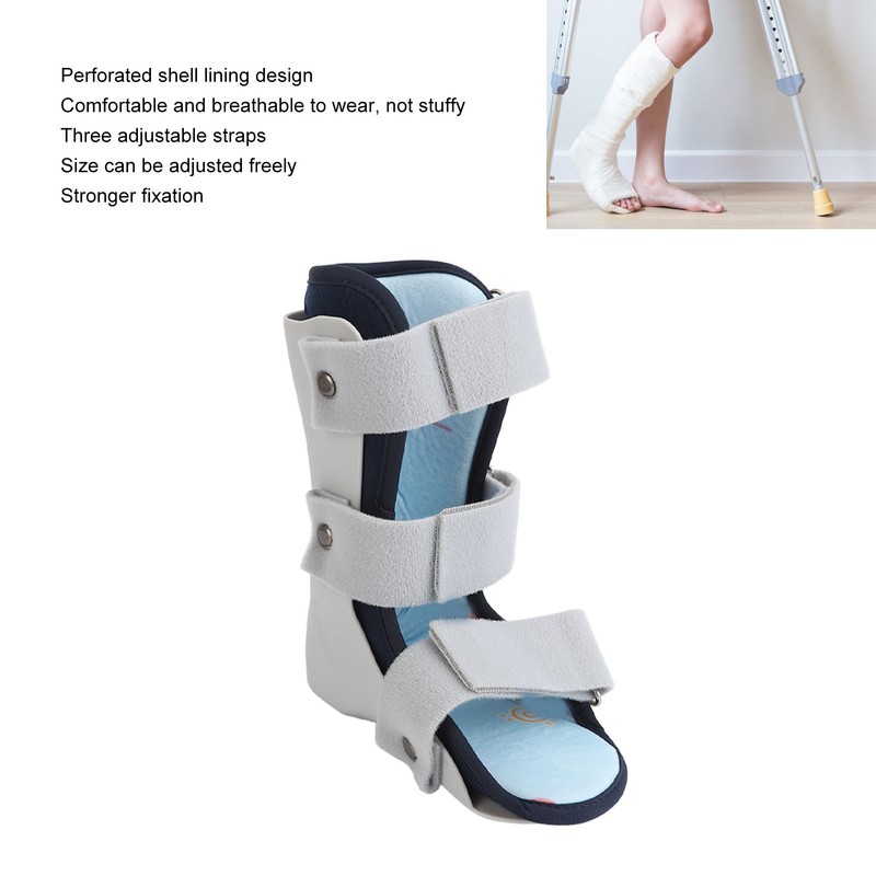 Kids Ankle Brace Comfortable Breathable Adjustable Child Walking Boot for