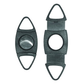 Quality Importers Trading Dual Blade Guillotine Cigar Cutter, Up to 60-Ring
