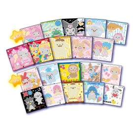 Aquabeads Character Separate Sale Illustration Sheet [Sanrio Characters Illustration Sheet Set] AQ-285 ST Mark Certified, For Ages 6 and Up, Toy, Water, Water-Sticking, Making Toy Aquabeads Epoch Co