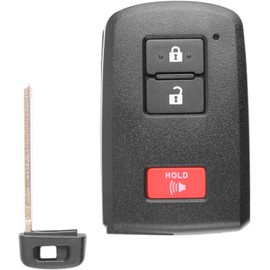 VOFONO Keyless Key Fob Fits 2019-2020 Sequoia, 2015-2020 Tacoma, 2016-2018 Land Cruiser 2017-2019 Highlander 2015-2020 Tundra Entry Remote Replaces (HYQ14FBA) 3 Buttons