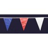 Klicnow Red White and Blue Bunting 30 Flags 9metre